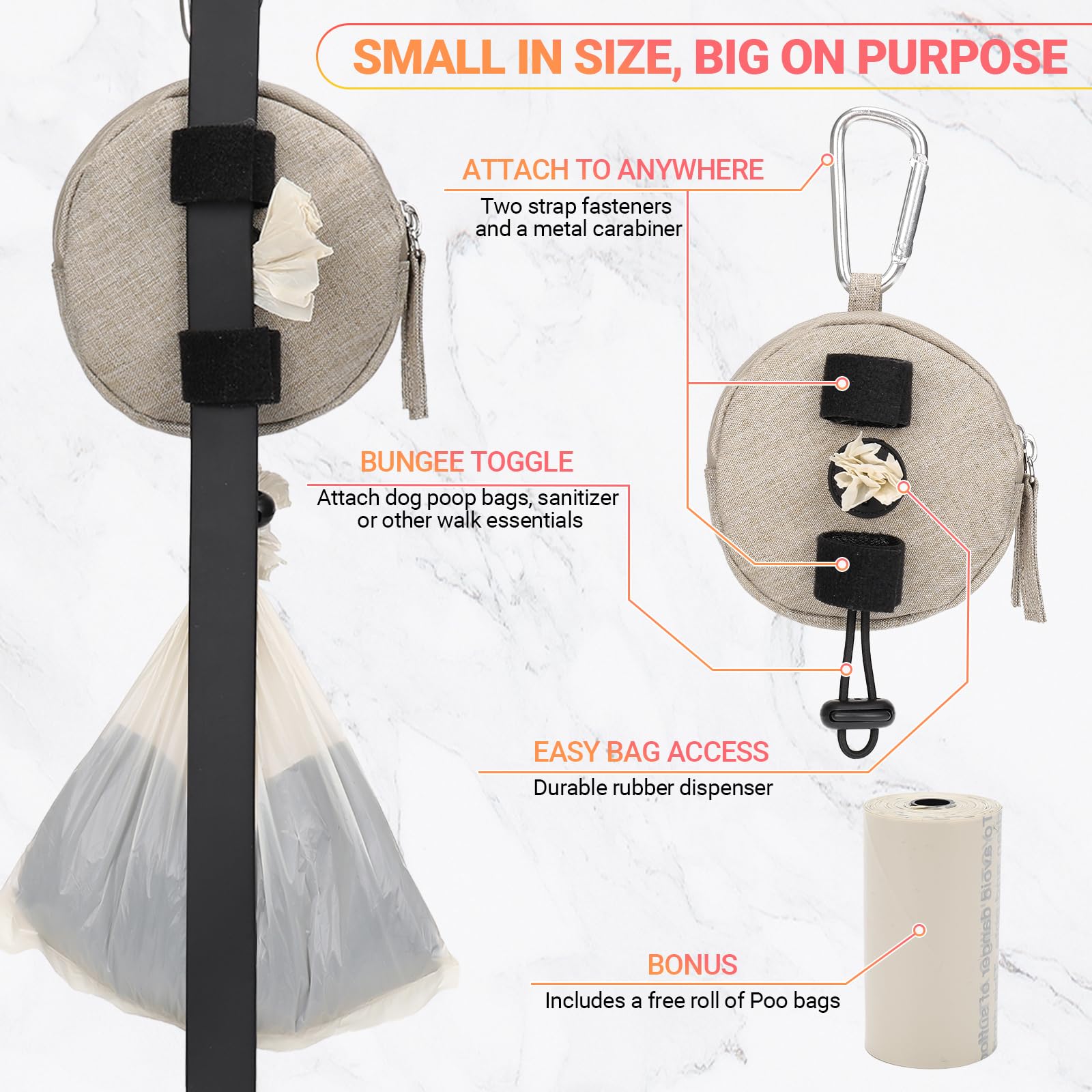 WINPAWS système bungee élastique pour tenir sacs et petits objets