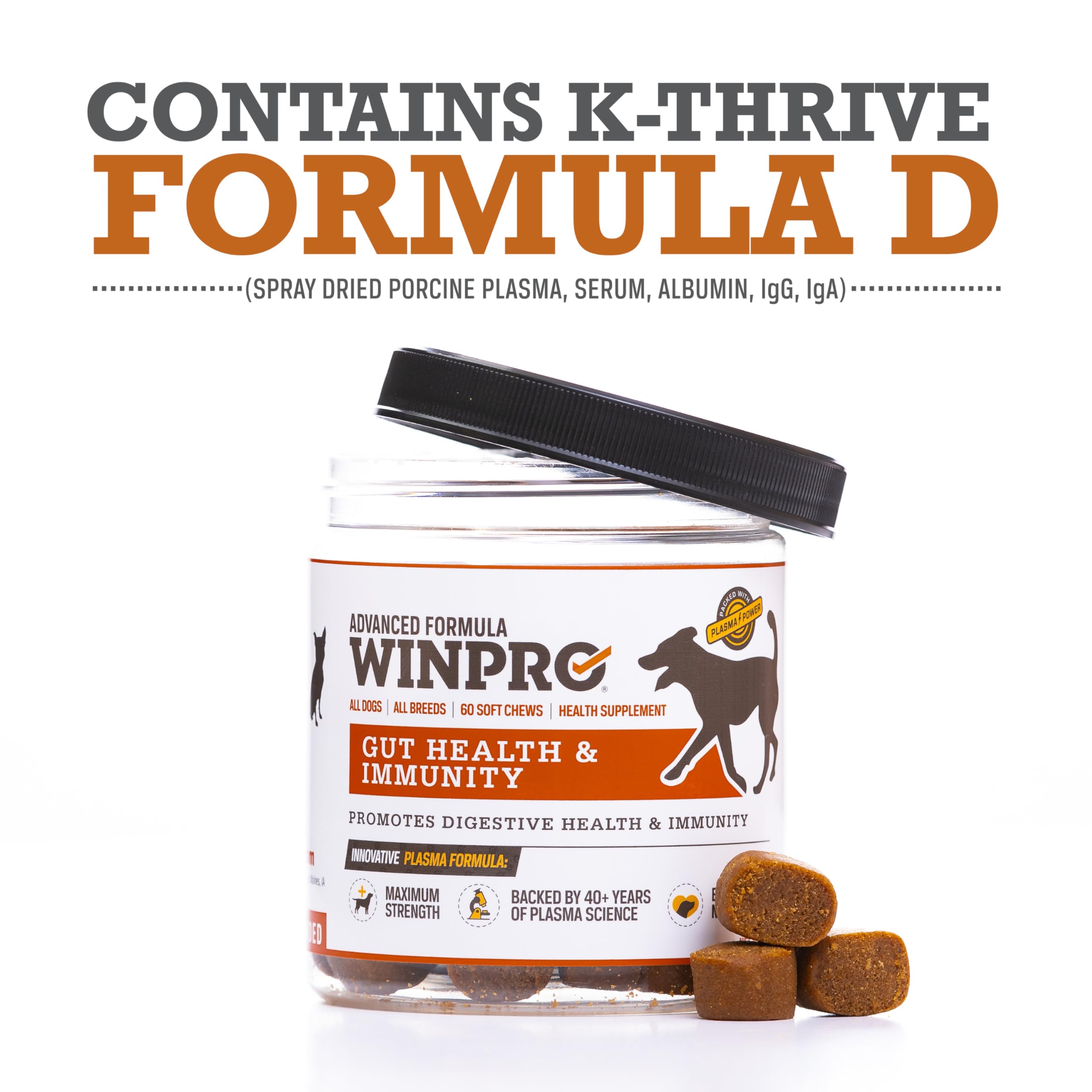 WINPRO Chien sans céréales et ingrédients naturels pour tous les chiens.