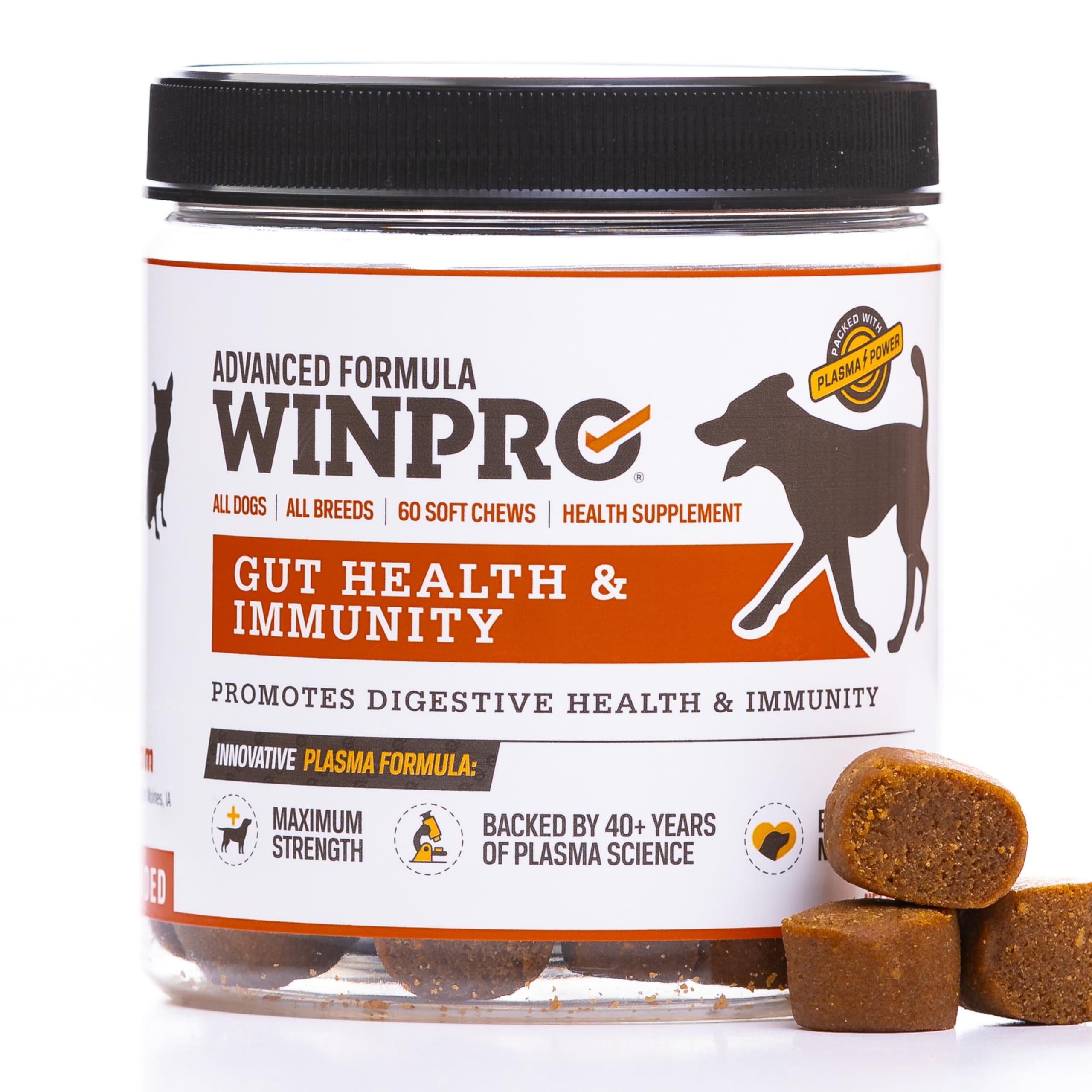 WINPRO Chien friables douces soutiennent la digestion et le confort quotidien.