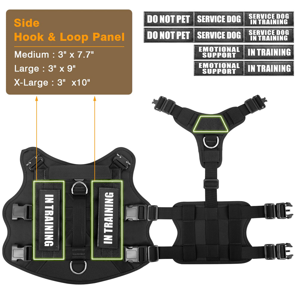 WINSEE anneaux-en-d-attache-laisse chien service, laisse configurable en toute sécurité.
