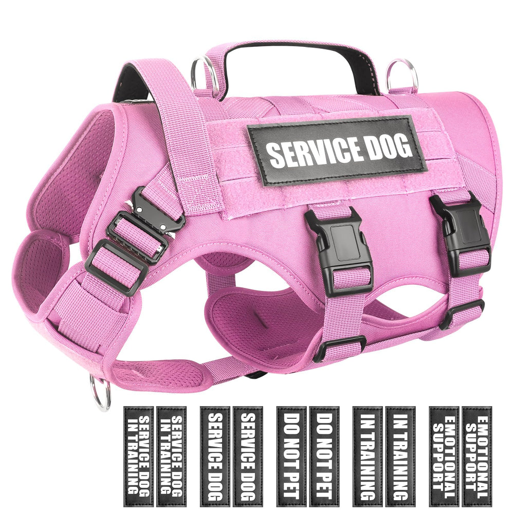 WINSEE gilet service chien MOLLE – veste ajustable pour entraînements et promenades