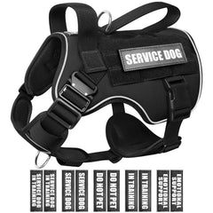 Harnais WINSEE MOLLE pour chien grand, sécurité et contrôle.