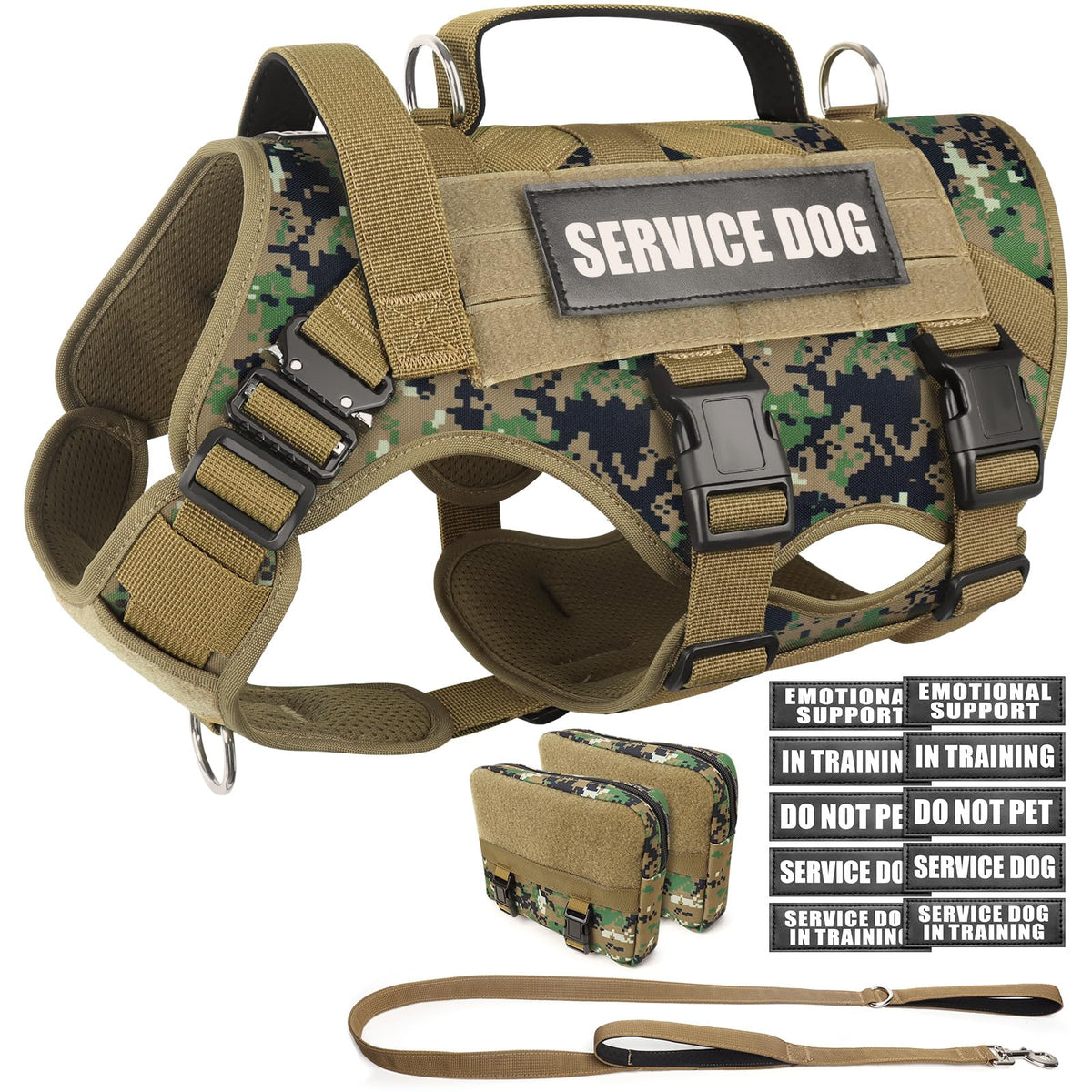 Harnais tactique WINSEE avec système MOLLE en action
