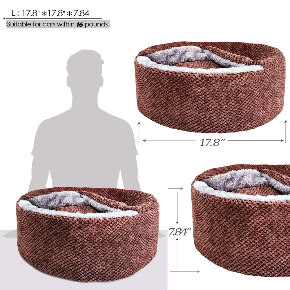 Winsterch fond antiderapante grot­te chat: base stable pour repos.