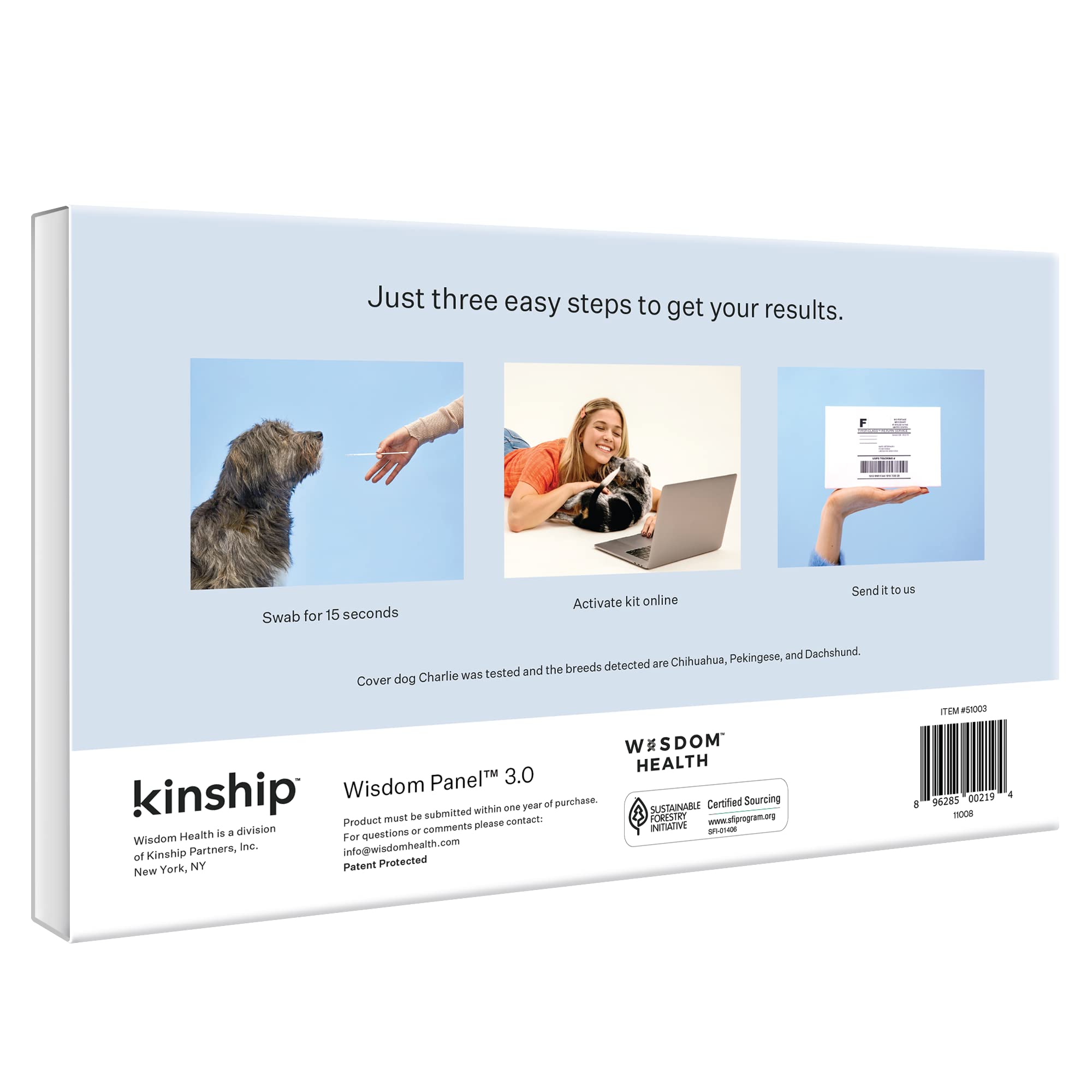 Wisdom Panel: utilisation rapide et fiable pour planifier les soins
