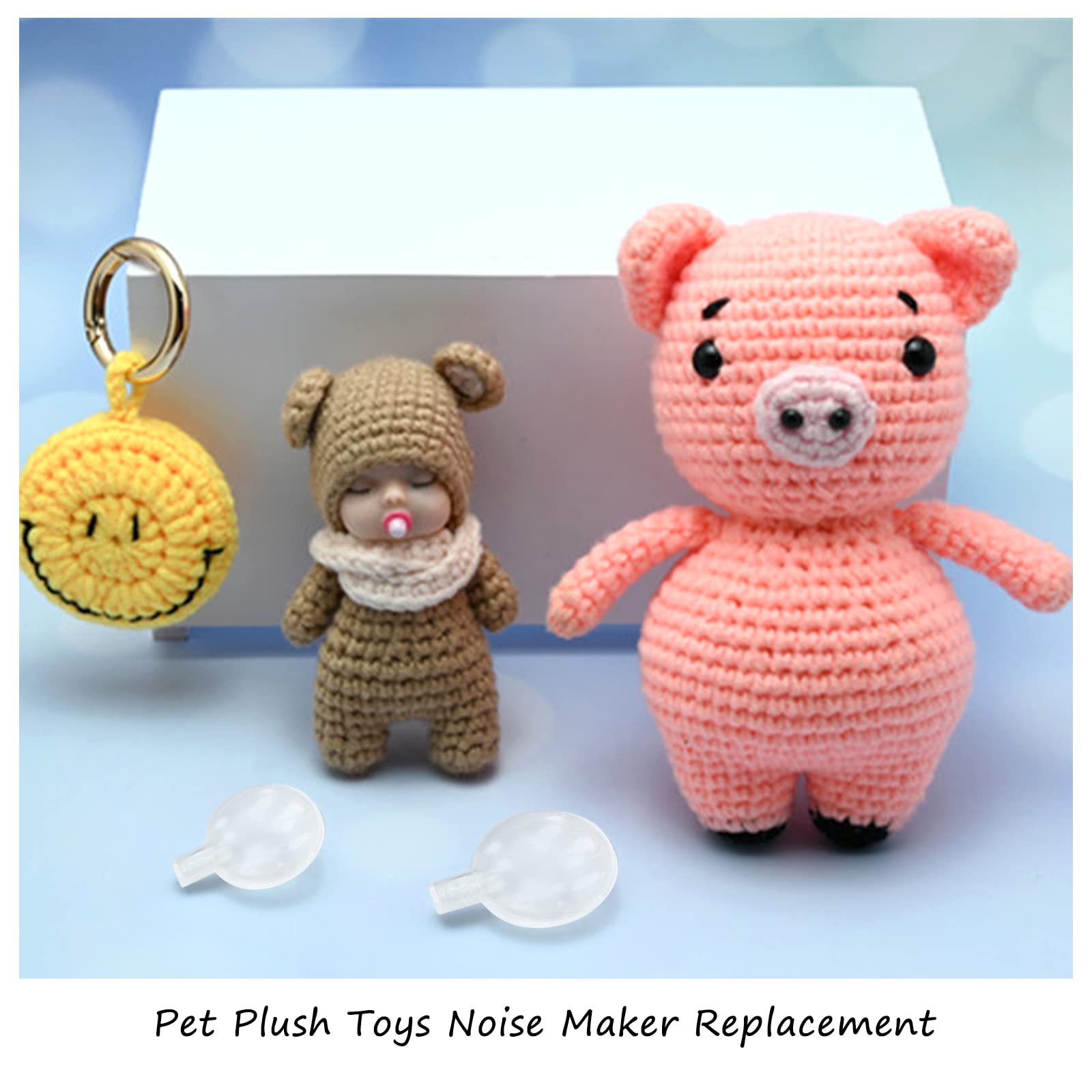 WishLotus sifflets 30mm dans peluche, son clair pendant le jeu