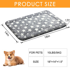 Wittop Tapis pour crate chien, repos doux et soutenu.
