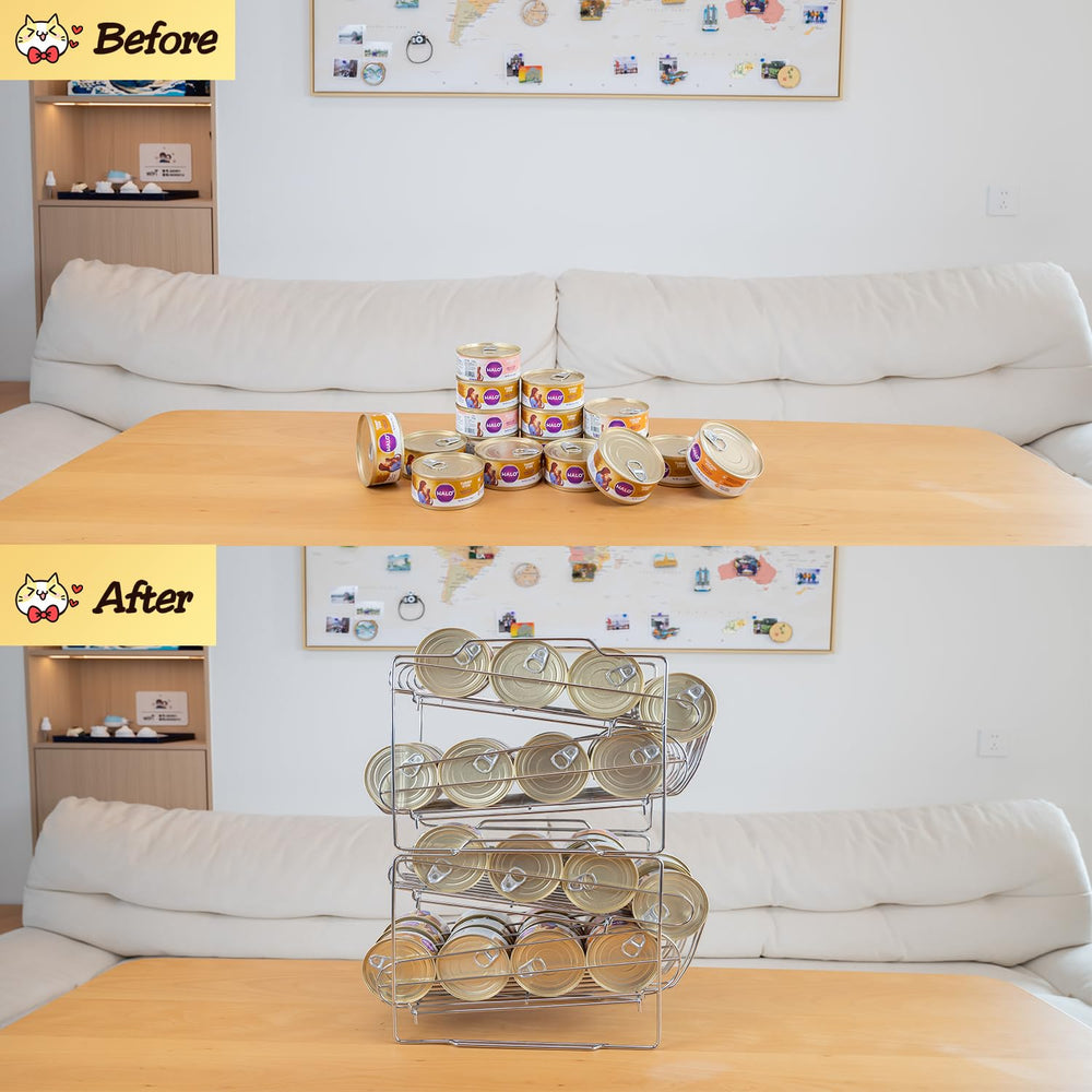 WIWIWISAM offre une capacité de 24 boîtes de 5,5 oz pour les repas.