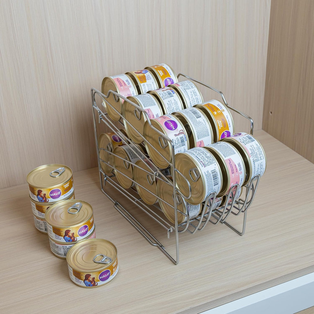 WIWIWISAM utilise un matériau métallique durable pour un rangement fiable.