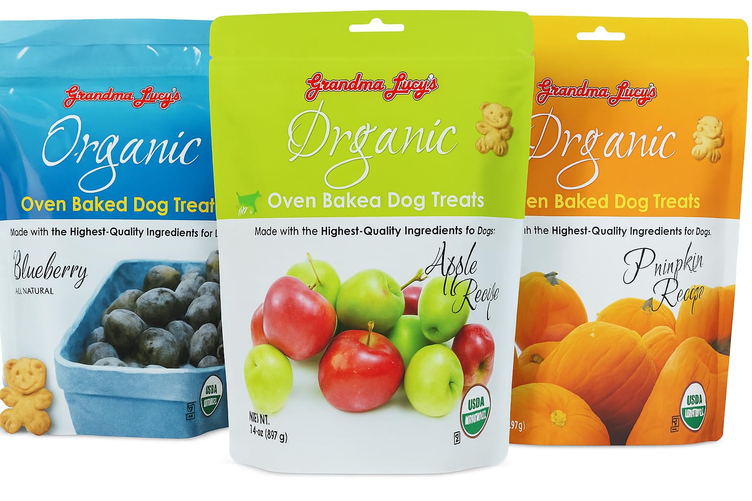 Grandma Lucy’s Citrouille – friandise biologique, récompenser le chien