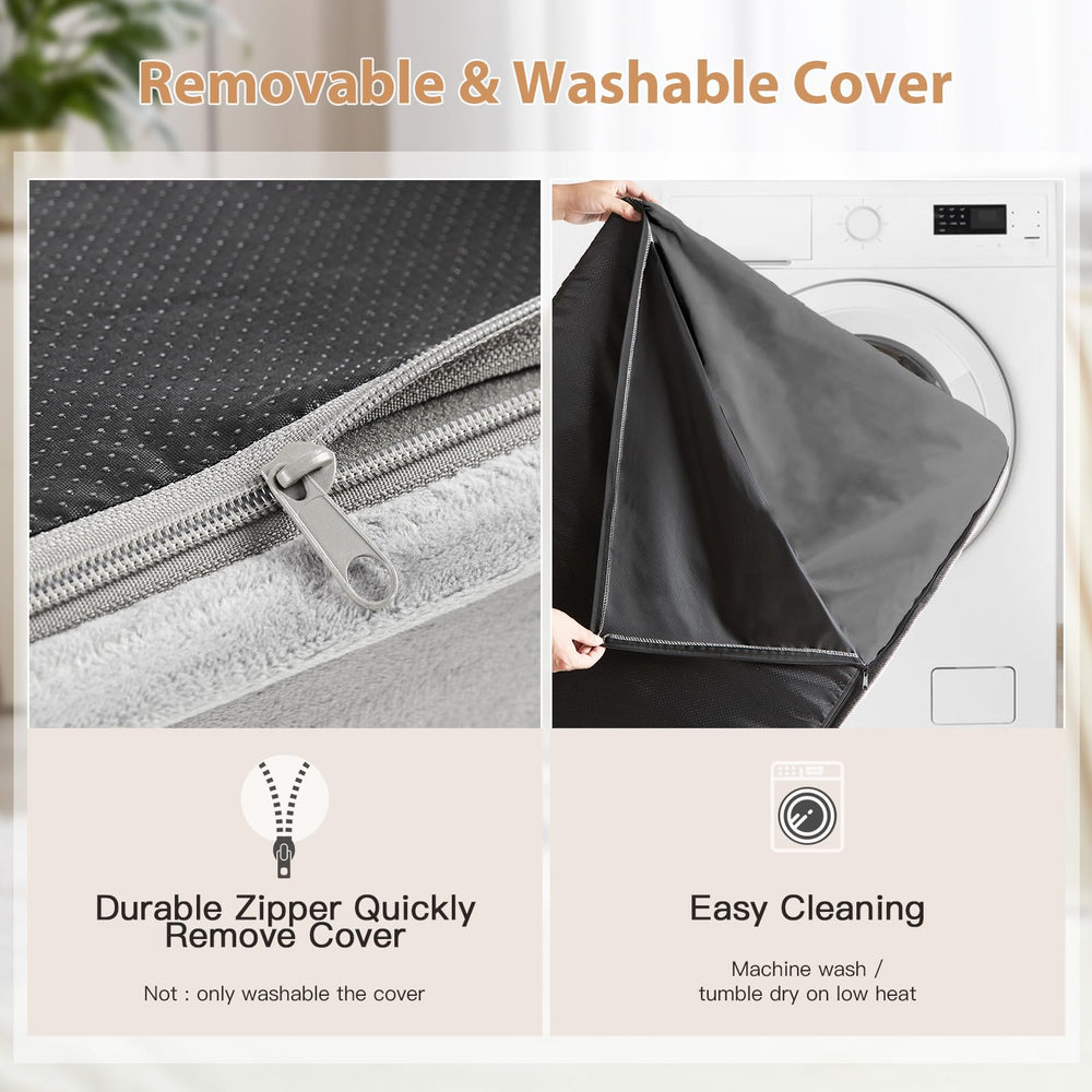 Fond imperméable et antidérapant du lit WNPETHOME.