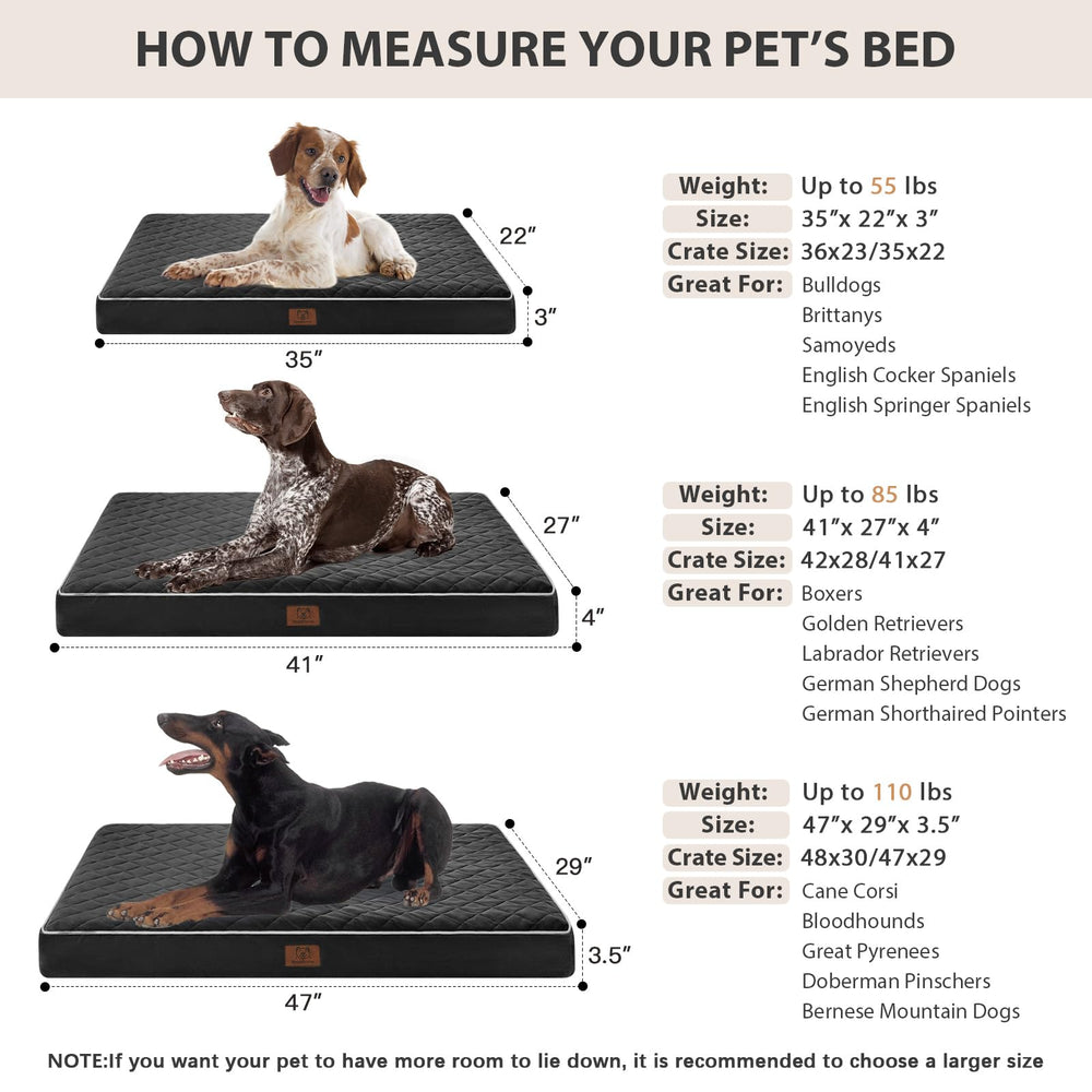 WNPETHOME format extra large 119x74 cm convient aux grands chiens