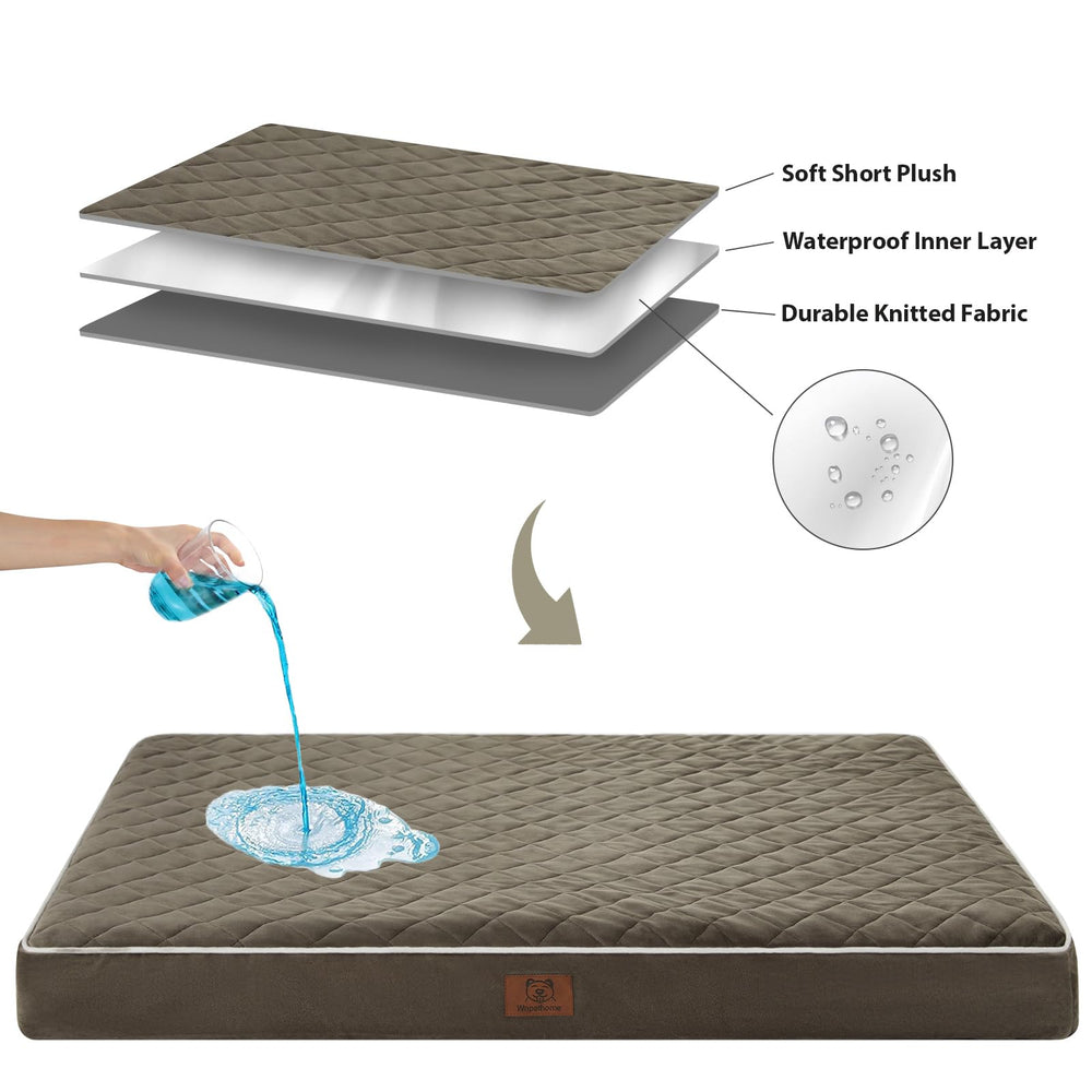 Lit XXL 55x42 pouces, adapté pour chiens XL.