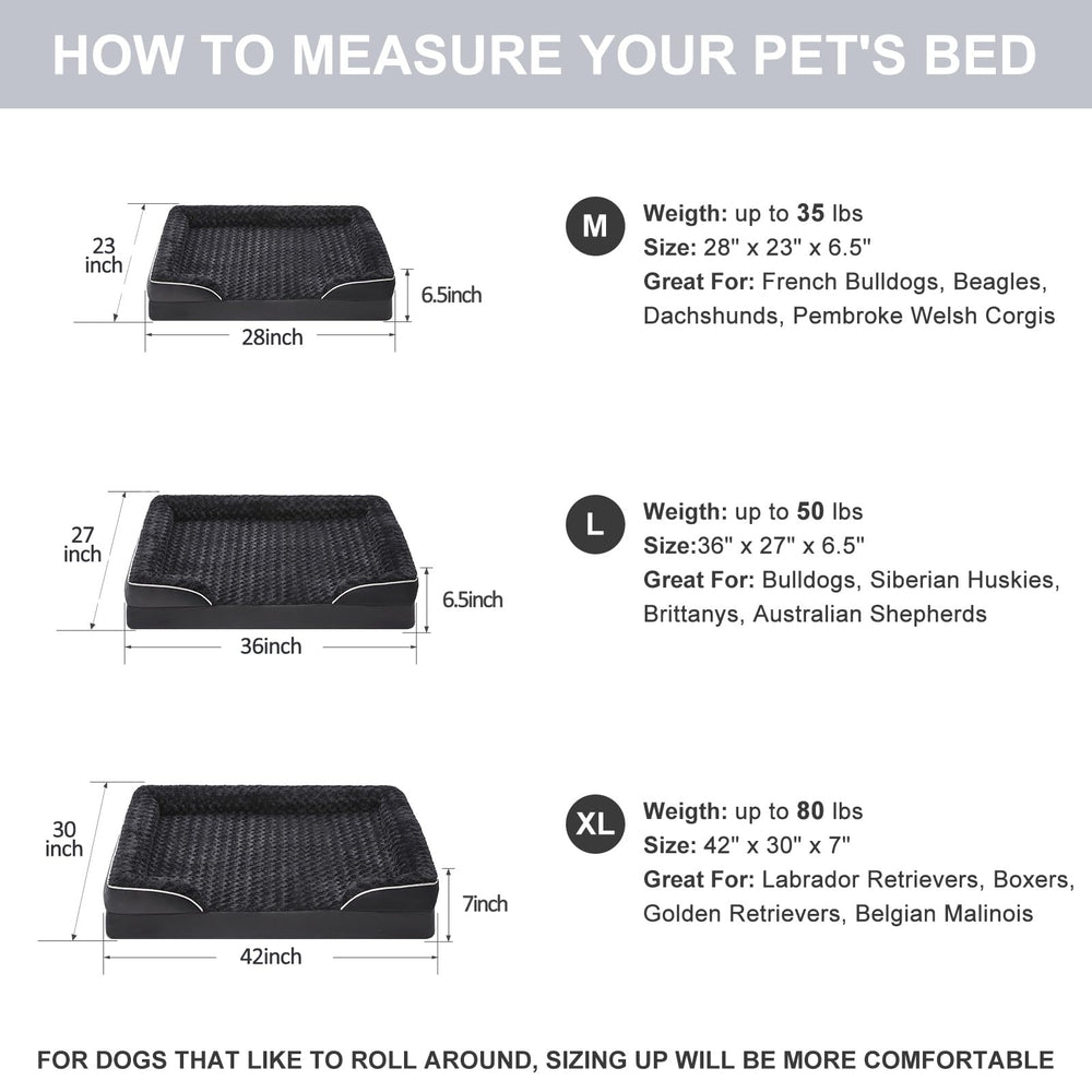 WNPETHOME lit chien grand doublure impermeable protège rembourrage et sols