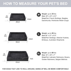 WNPETHOME lit chien grand doublure impermeable protège rembourrage et sols