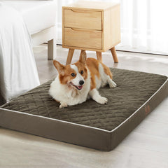 WNPETHOME lit orthopédique XXL pour grands chiens, soutien durable et confort.