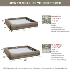 WNPETHOME mousse haute densite: soutien des articulations et repartition du poids.