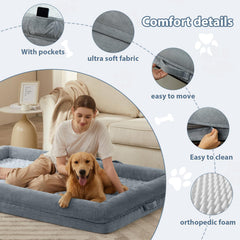 WNPETHOME mousse orthopédique haute densité: soutien confortable