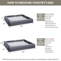 wnpethome-mousse-orthopedique-nid-dabeille-xxl assure un soutien ciblé et durable pour les articulations