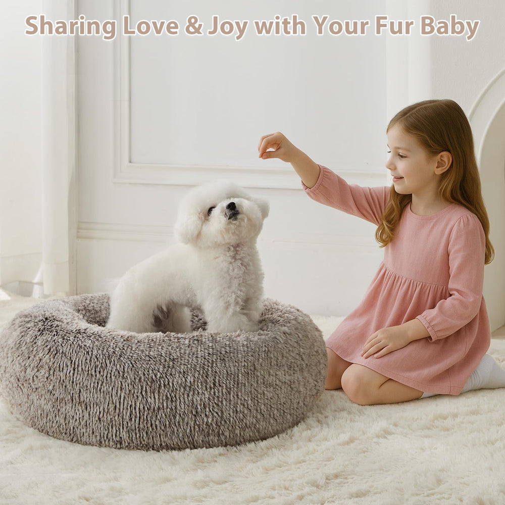 WNPETHOME Nid rond peluche structure 3D — soutien renforcé