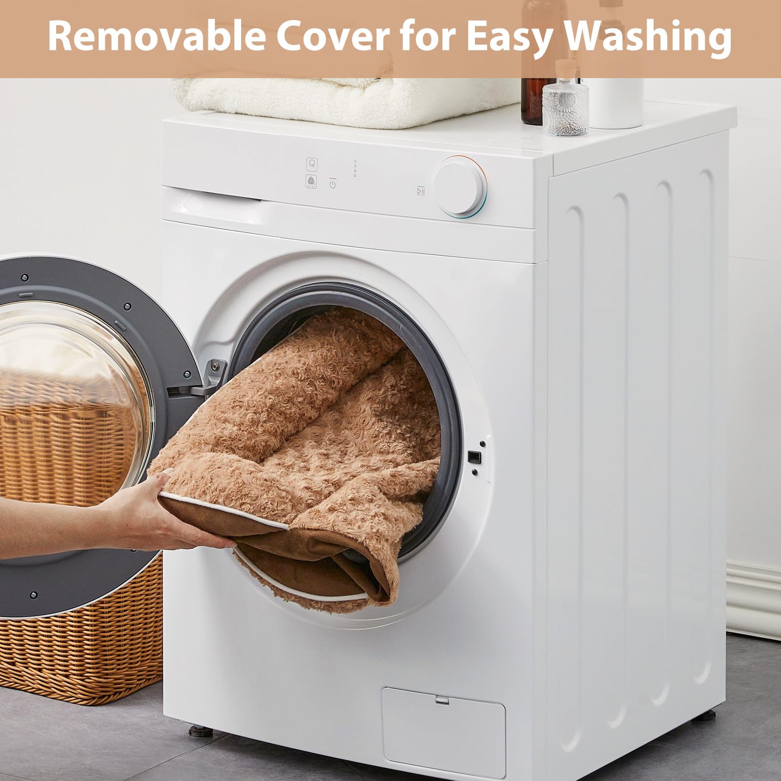 WNPETHOME revetement lavable en machine pour entree rapide.