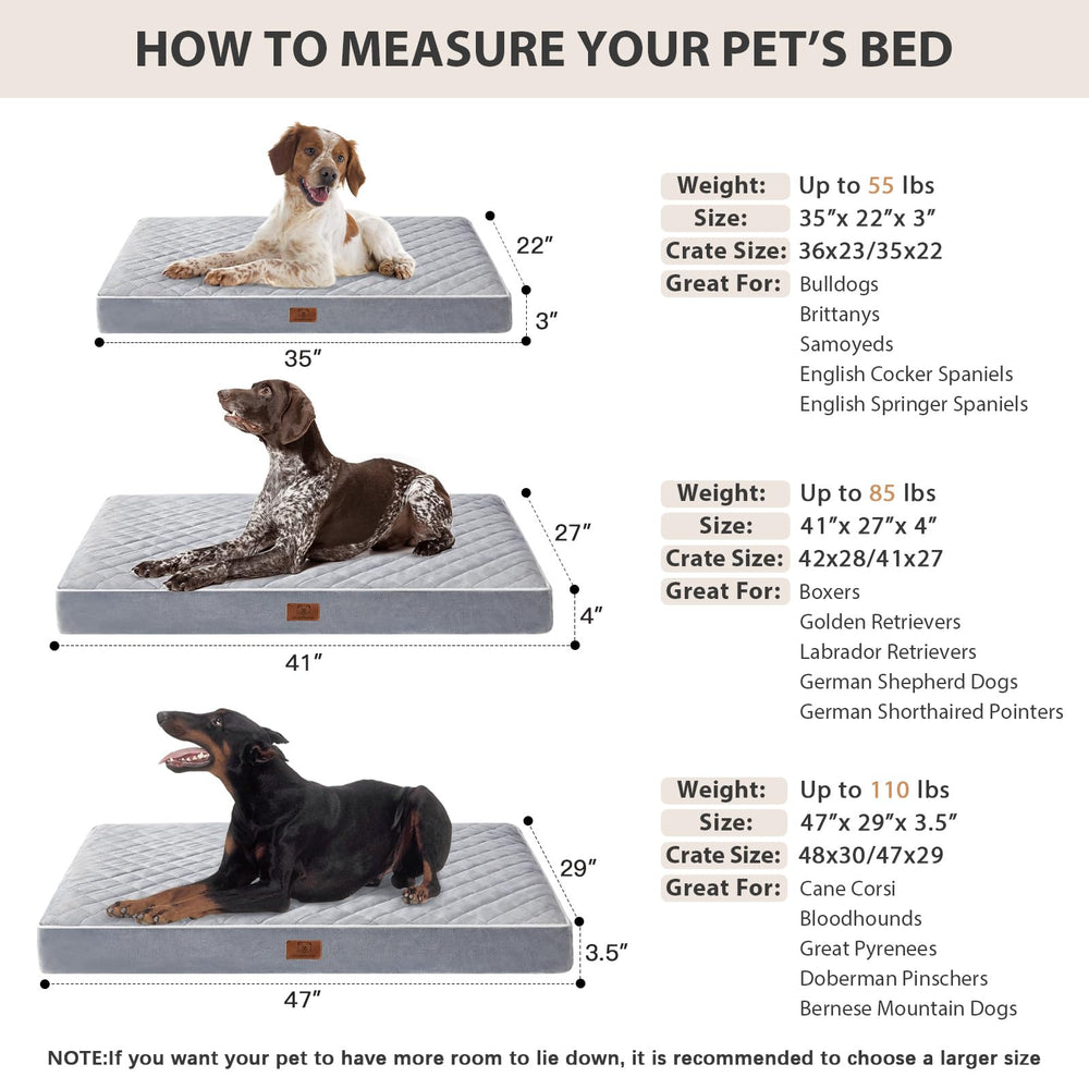WNPETHOME taille XL 41x27 pouces pour grands chiens