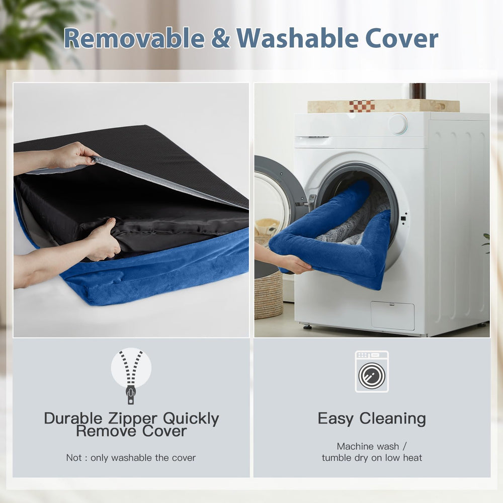 WNPETHOME XL dimensions 41x28x7 pouces adapté pour les chiens jusqu à 80 livres.
