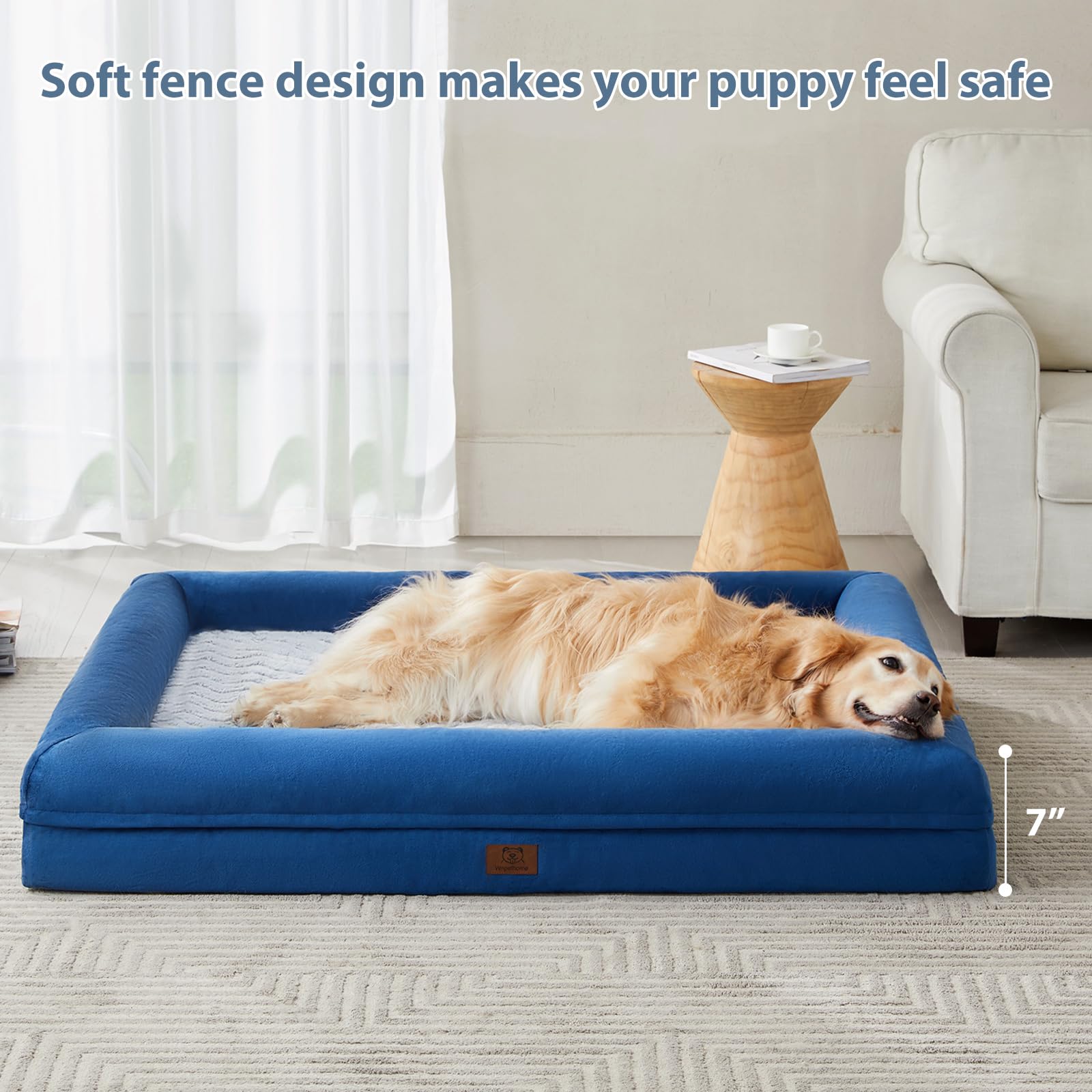 WNPETHOME XXL – entretien simple avec housse lavable, lit propre et frais.