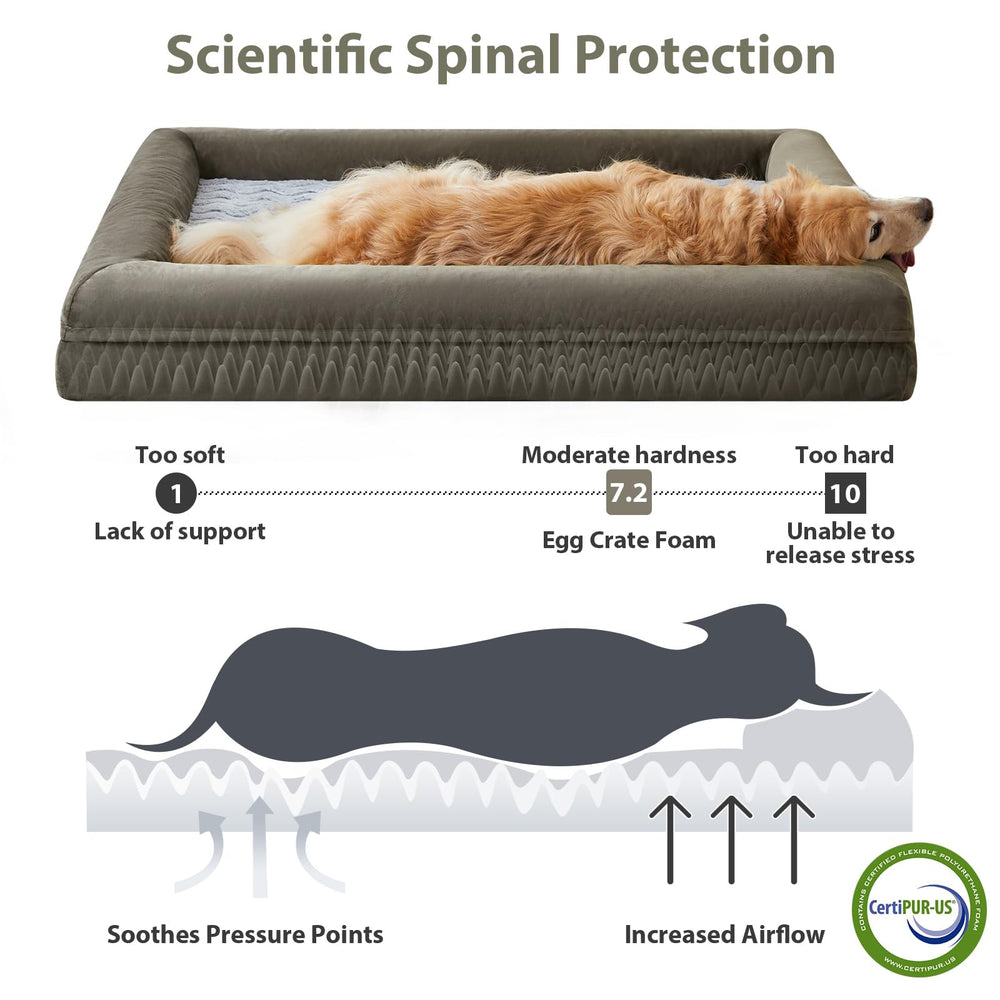 WNPETHOME XXXL base anti-derapante pour éviter les glissements pendant le sommeil.