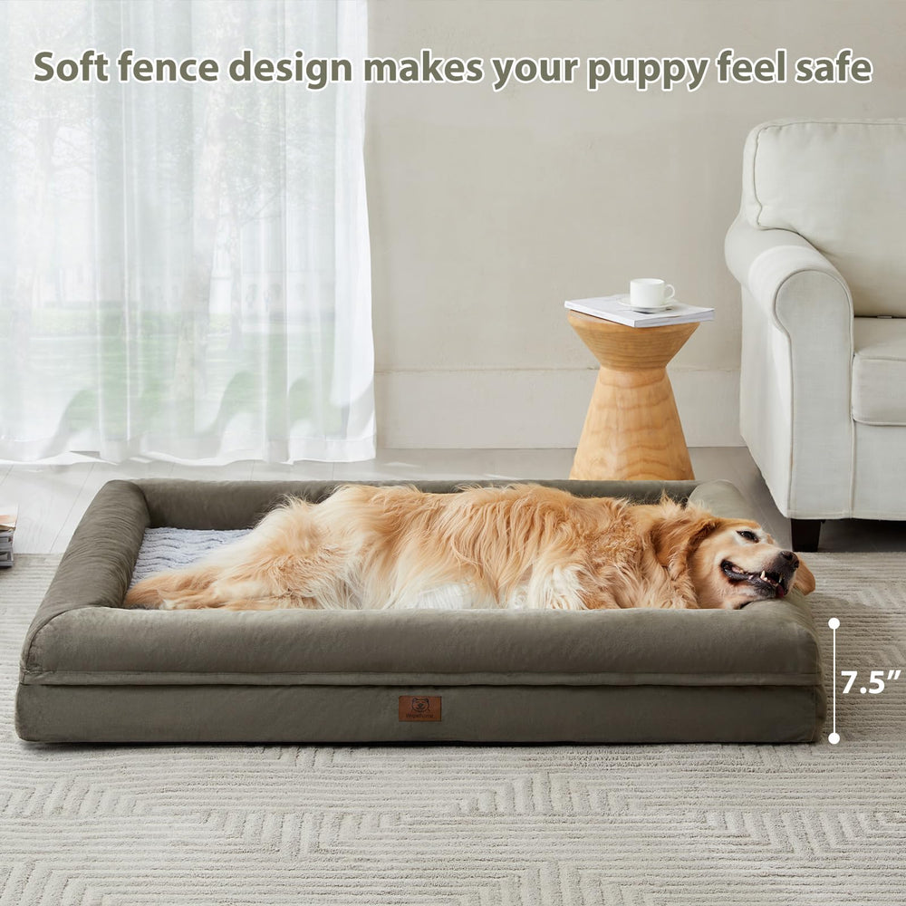 WNPETHOME XXXL fermeture zippée amovible facilitant le lavage de la housse.