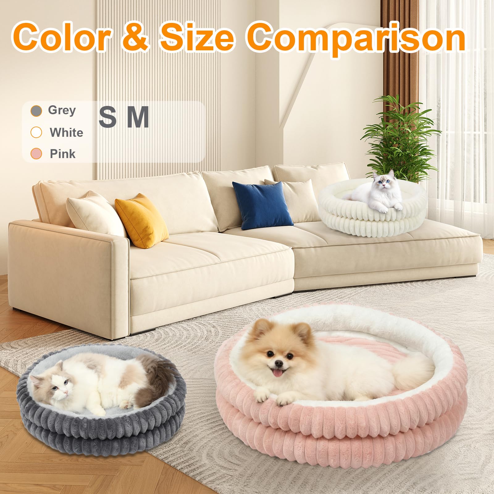 Confort cocon Wn's Day – lit donut adaptable et cosy.