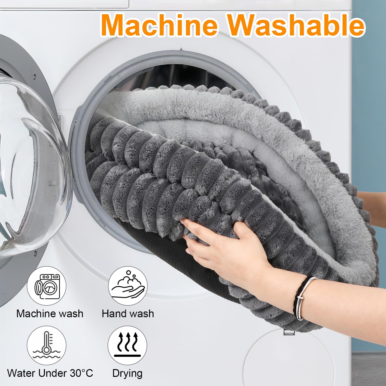 Tissu peluche Wn's Day, toucher agréable pour les animaux.