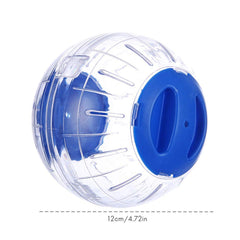 Accessoire ballon bleu WNZQK pour hamster, montage facile et rapide.
