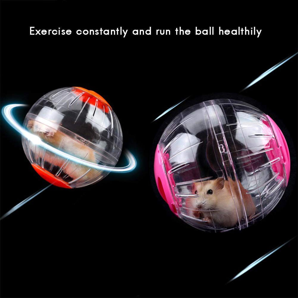 Balle extensions WNZQK pour hamster nain orange, ouvertures pour personnalisation.