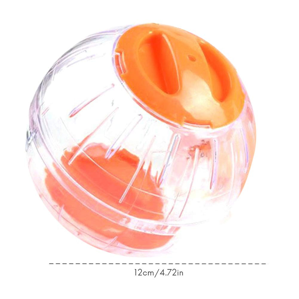 Balle portable WNZQK pour hamster nain orange, facile a transporter.