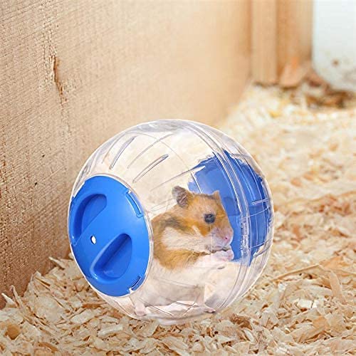 Ballon bleu WNZQK pour hamster, utilisation intérieure et extérieure pratique.