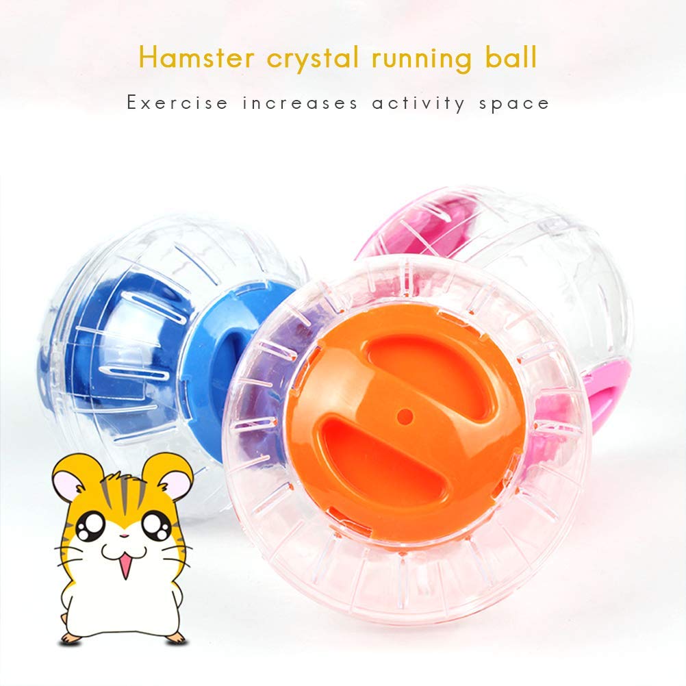 Ballon bleu WNZQK, cadeau idéal pour hamster, activité interactive.