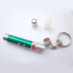 Pointeur laser bleu WNZQK, porte-clé ludique et lumineux.