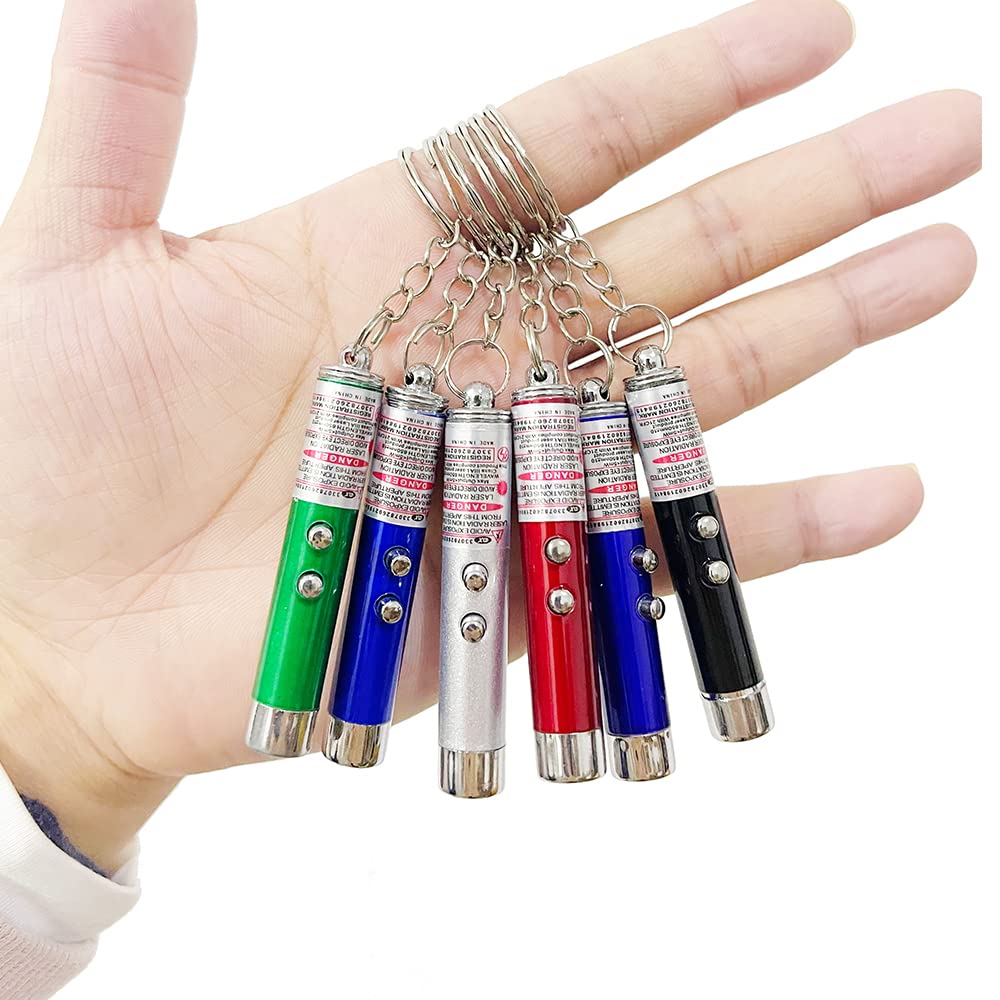 Pointeur laser rouge WNZQK pour chat, stimulant le jeu intérieur.