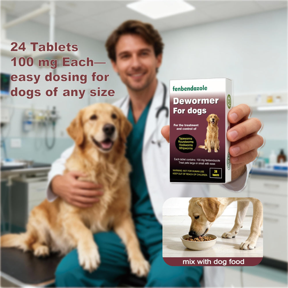 Woaitme vermifuge chiens – administration orale simple et pratique.