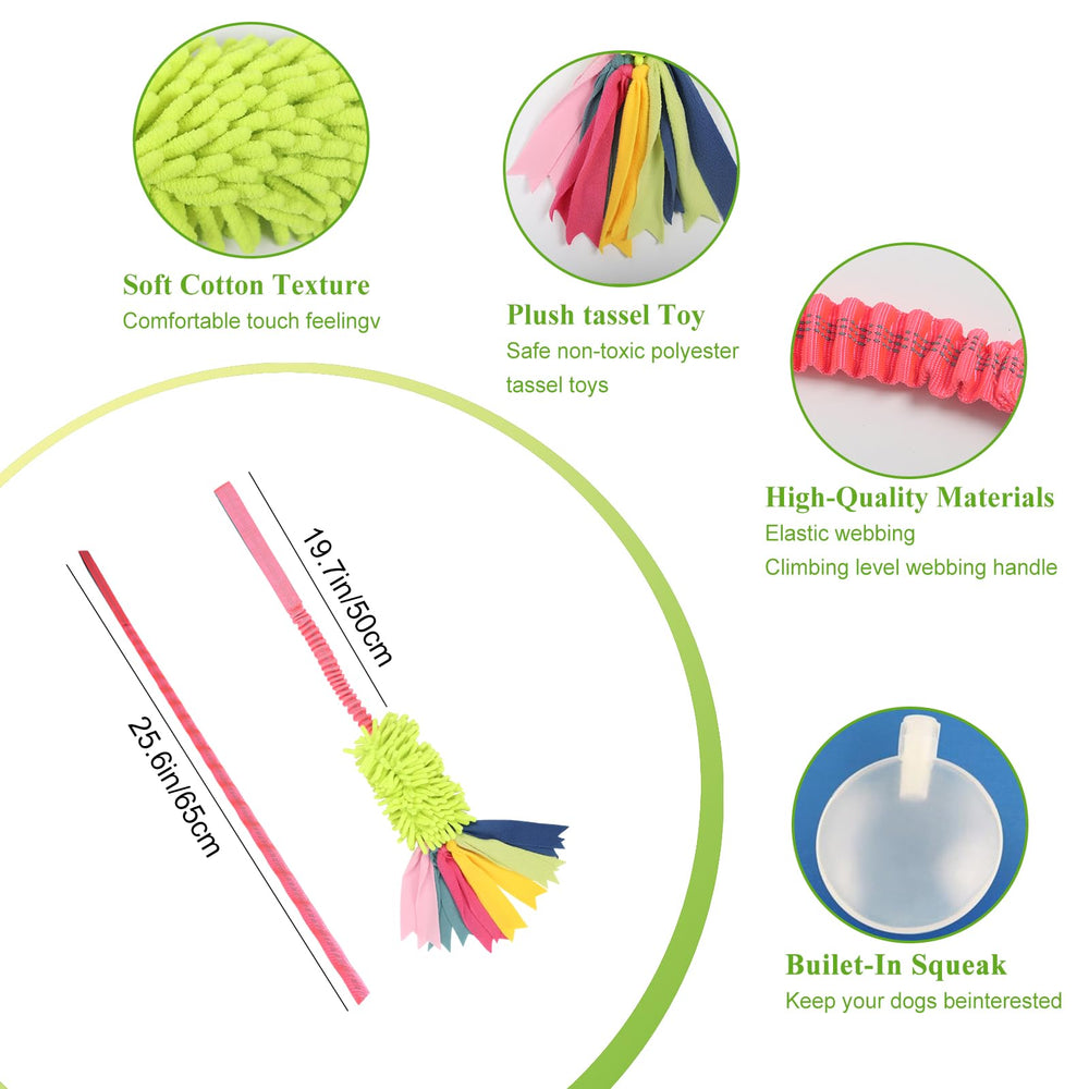 Jouet wodoca chenille-corde – durable, idéal pour la mastication et le plaisir.