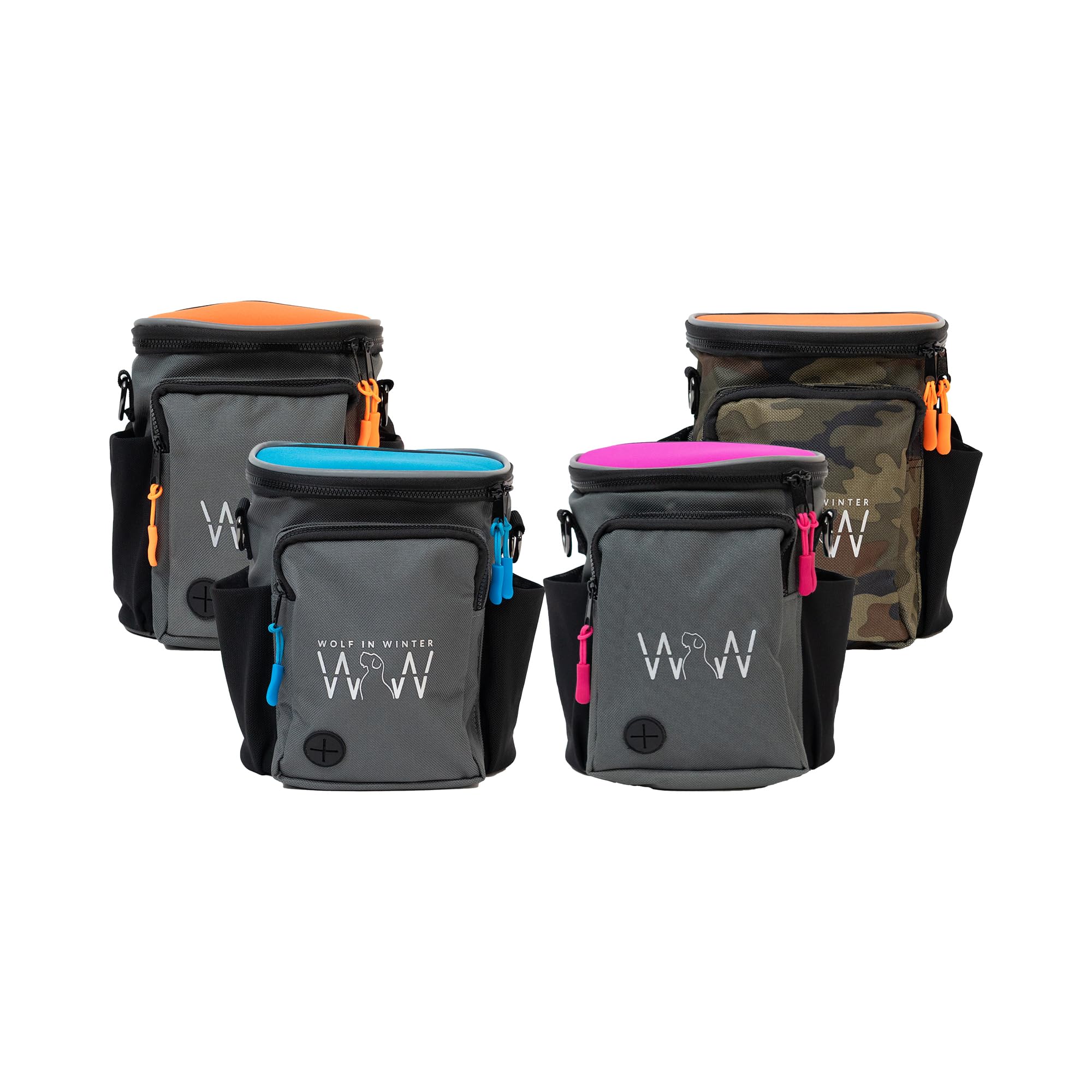 WOLF IN WINTER Quickdraw XL design durable camouflage orange, prêt pour l aventure