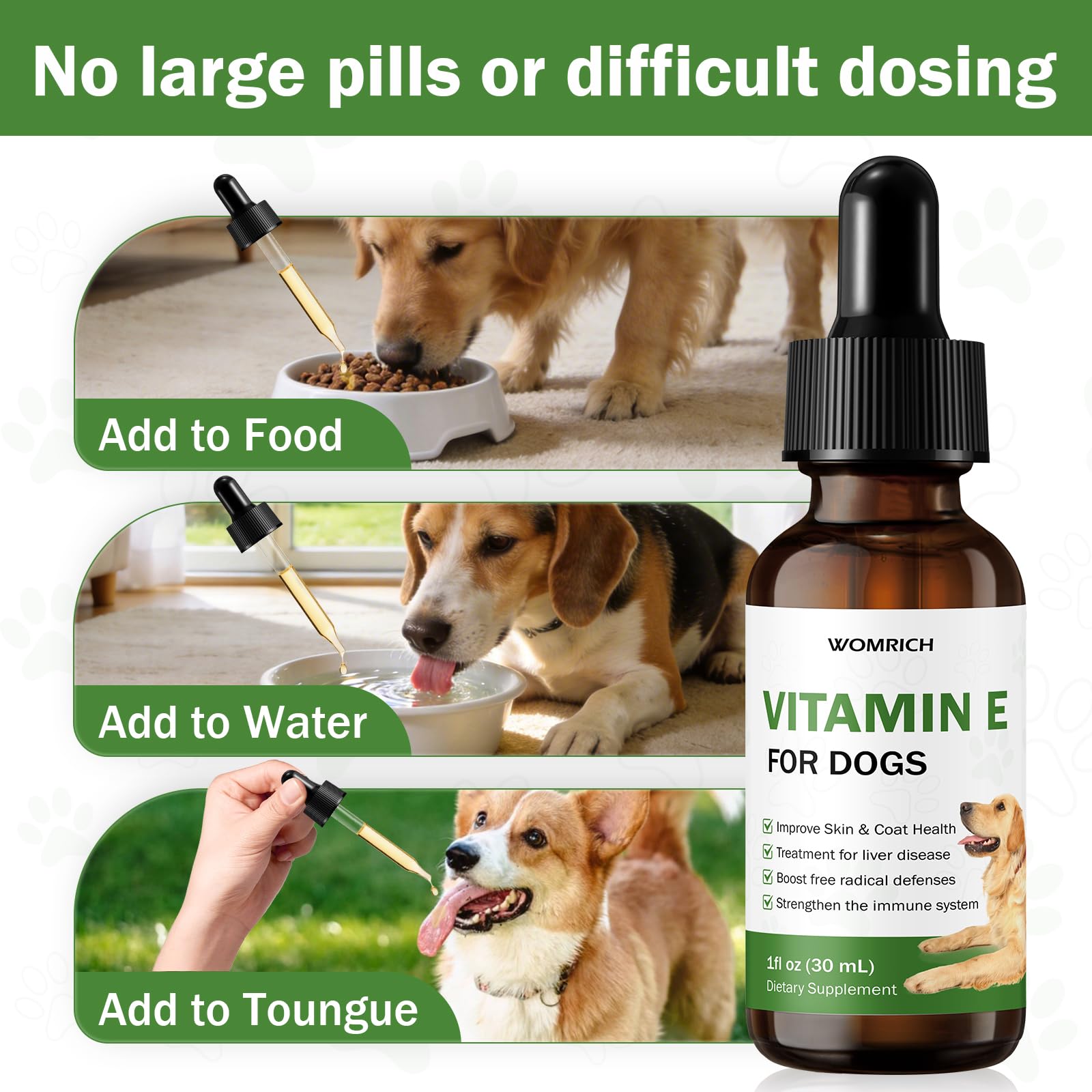 Produit adapté à tous les chiens et à tous les âges.