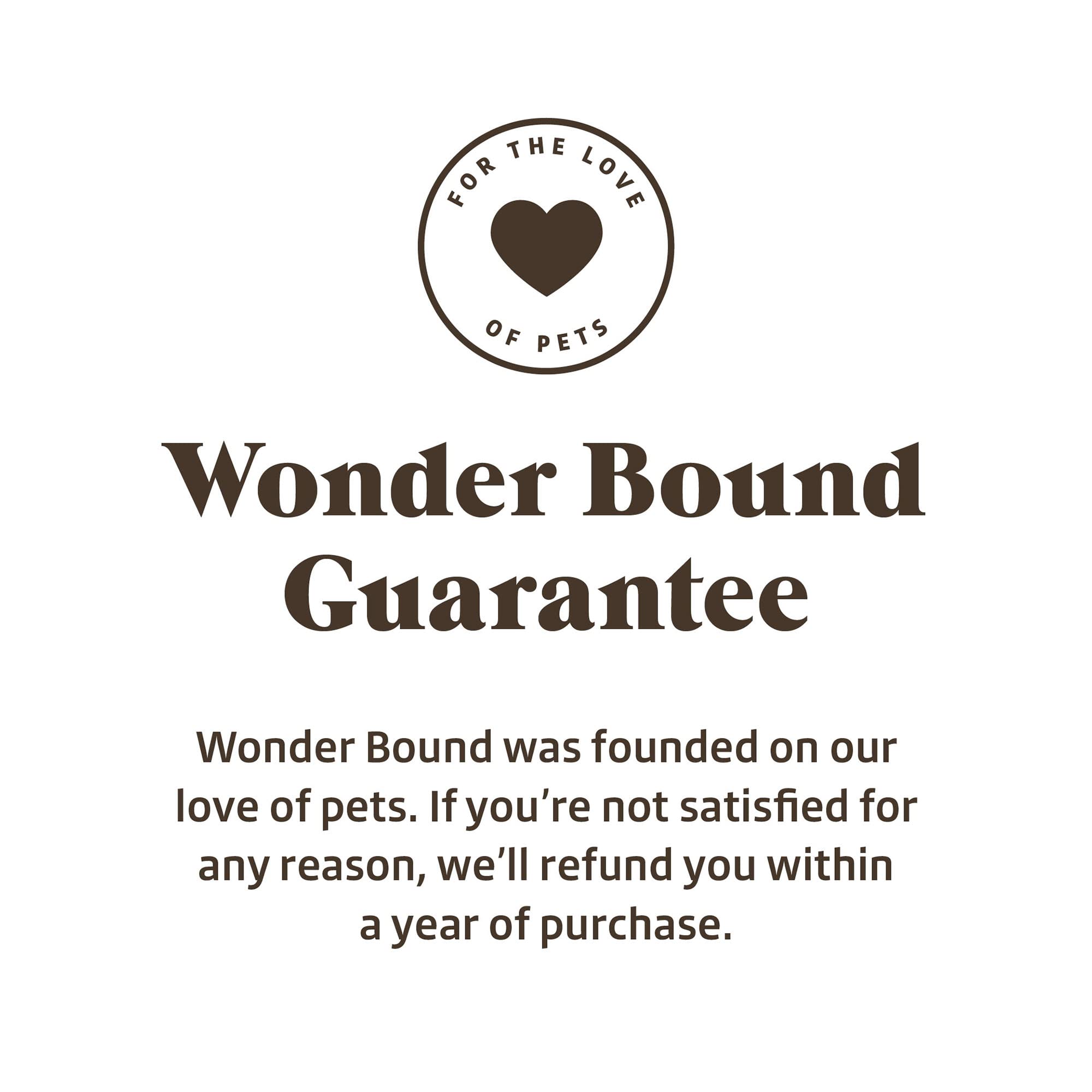 Wonder Bound arôme boeuf attrayant, favorise l'engagement lors de la friandise.