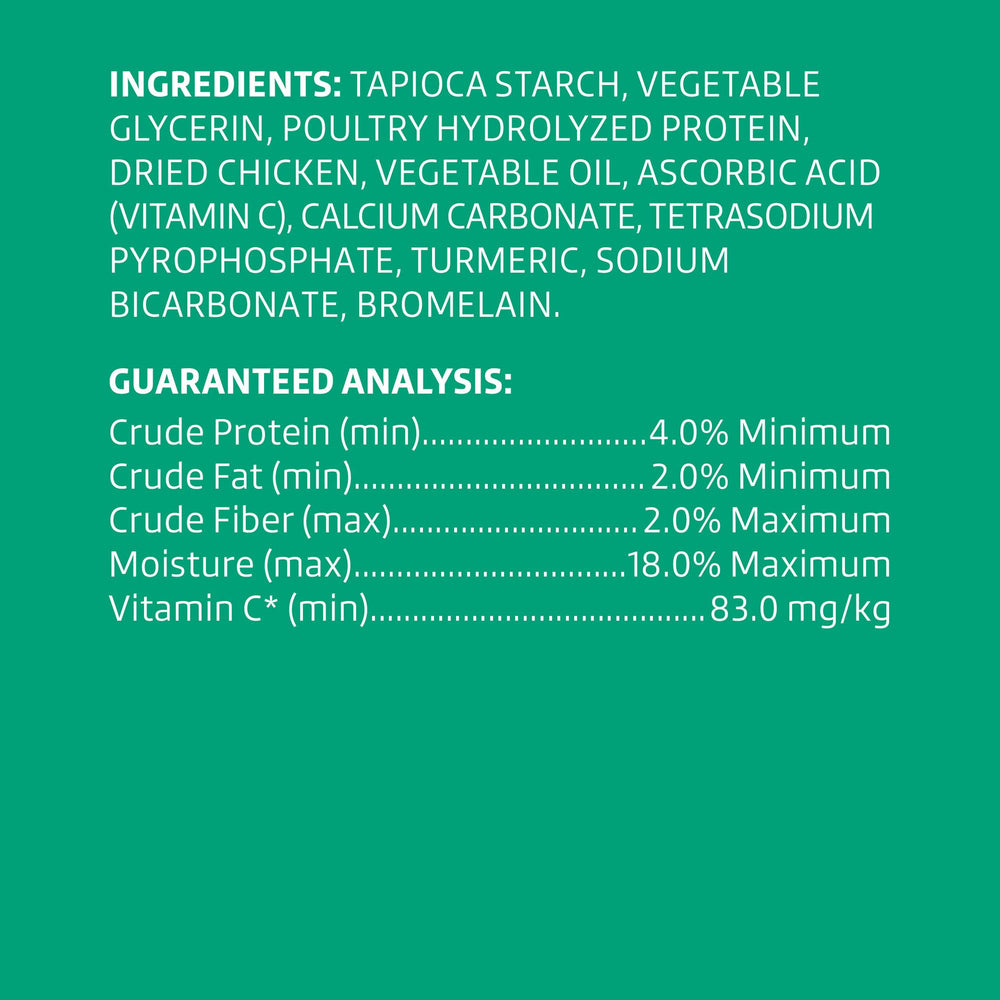 Wonder Bound bâtonnets dentaires poulet avec vitamine C pour le bien-être
