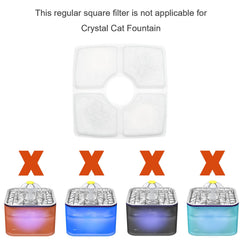 Wonder Creature ensemble filtration chat, kit complet remplacement des filtres.