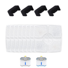 Filtre Wonder Creature pour fontaine chat Cubic, filtration améliorant la clarté de l'eau.