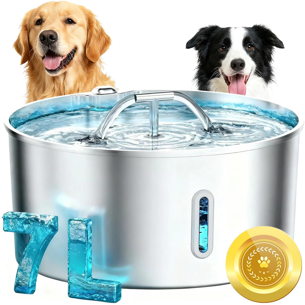 Wonder Creature fontaine-eau-chien-grande-capacite-7l assure une hydratation durable.
