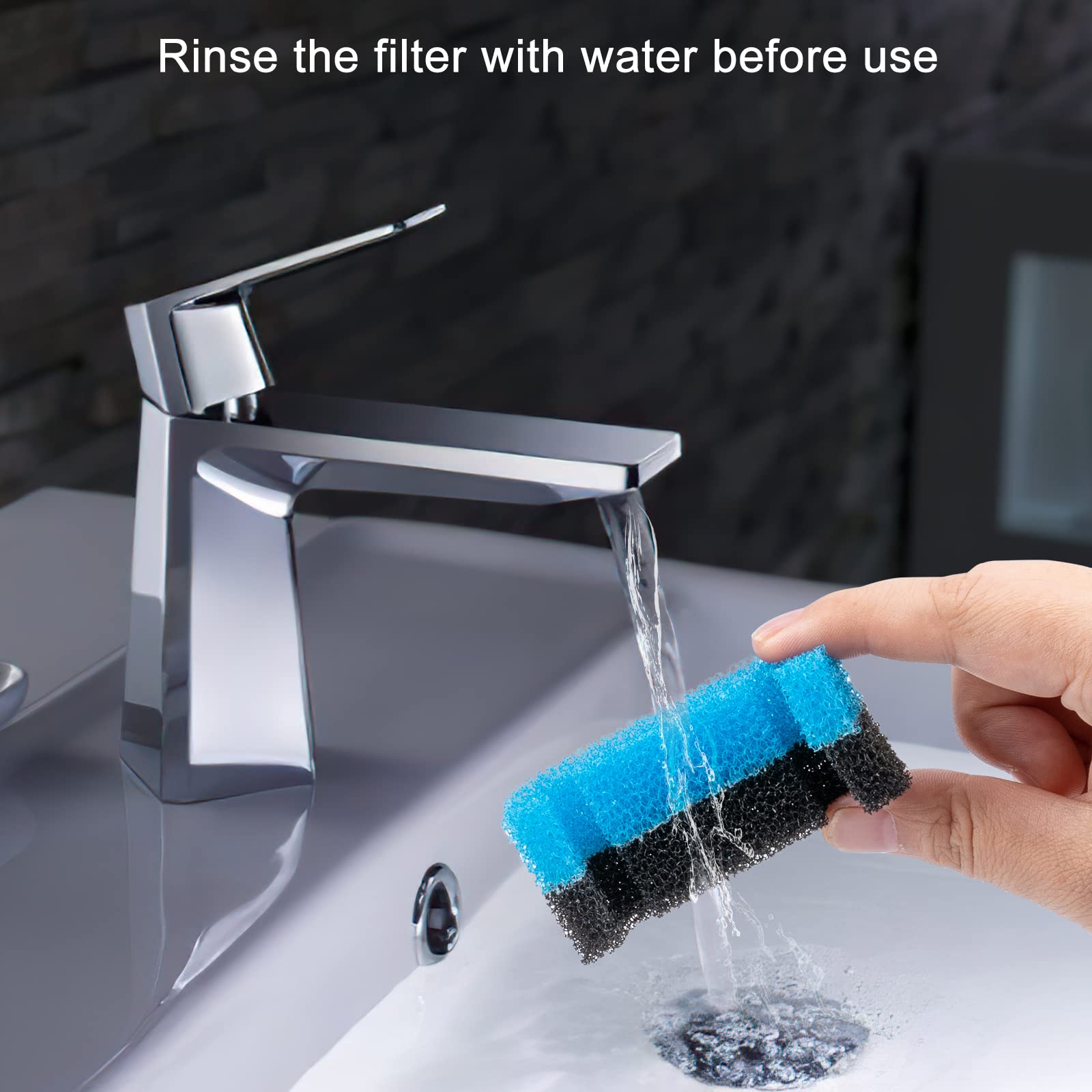 Wonder Creature pack 4 filtres mousse pour remplacements réguliers