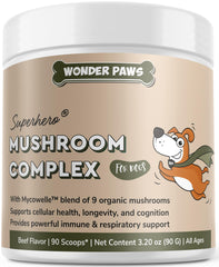 Wonder Paws: bouteille de poudre immunité pour chiens, soutien potentiel à l'immunité.